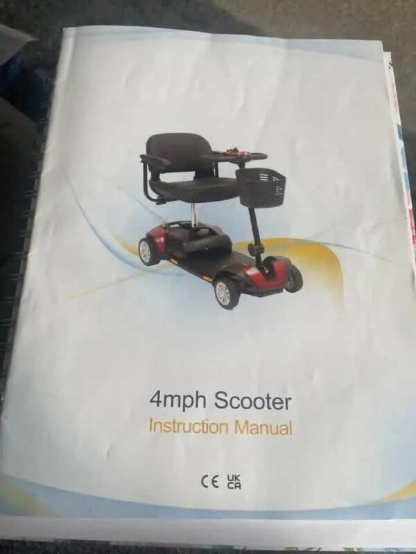 Compact 4-wheel Electric Mobility Scooter - Image 2