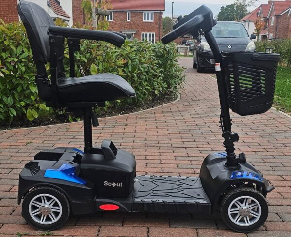 4-wheel electric mobility scooter