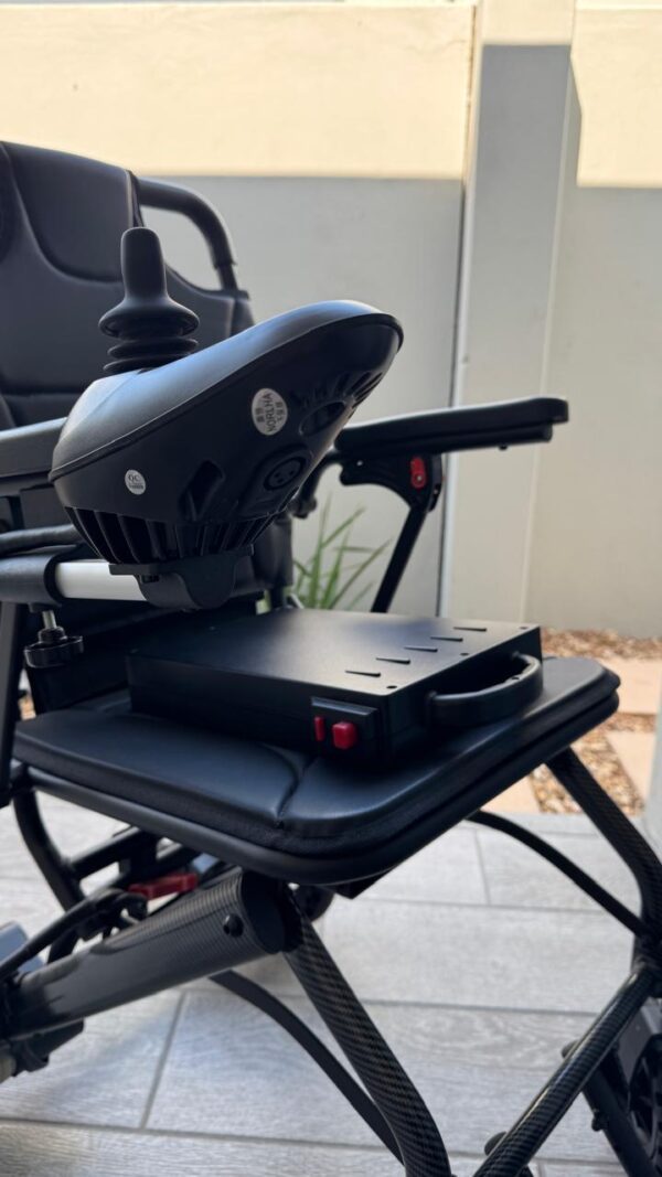 All-Terrain Folding Electric Wheelchair with Suspension - Image 5