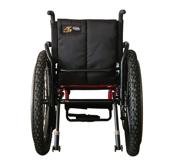 Invacare Top End Crossfire T6 Titanium Manual Wheelchair (Demo Model) - Image 4