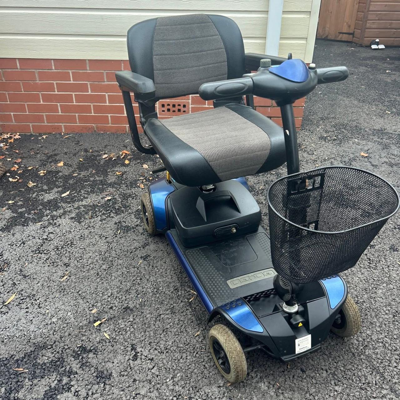 Compact 4-wheel Electric Mobility Scooter