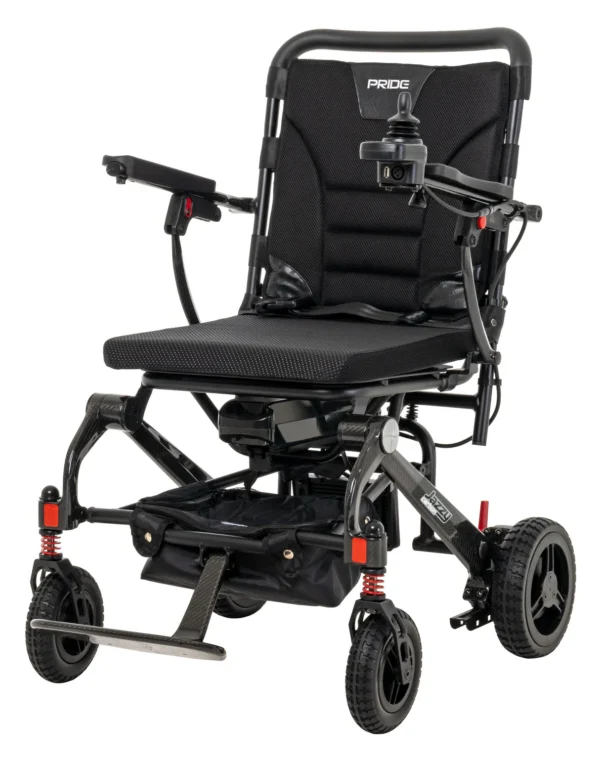 New Pride Mobility Jazzy Carbon Folding Lightweight Portable Power Chair - Image 9