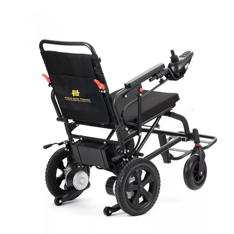 Fold And Travel Electric Wheelchair For Adults & Seniors – Lightweight Compact - Image 6