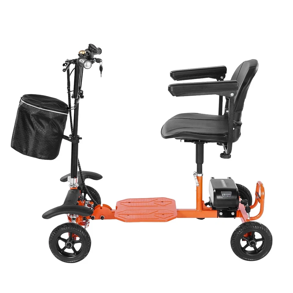 Uimoso 4-Wheel Foldable Electric Mobility Scooter with 265lbs Capacity - Image 4