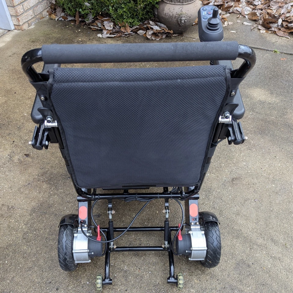 Air Hawk 41lb Folding Electric Power Wheelchair Airline Approved Dual Battery - Image 15