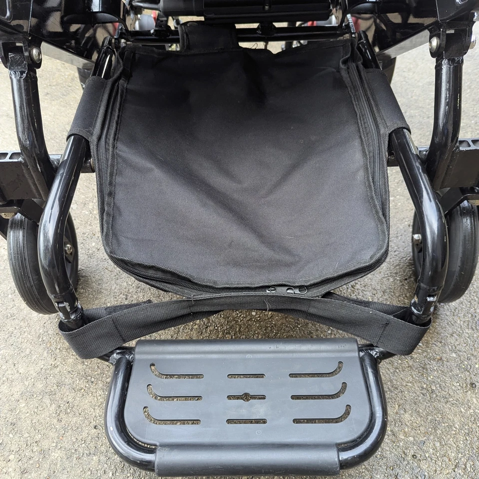 Air Hawk 41lb Folding Electric Power Wheelchair Airline Approved Dual Battery - Image 17
